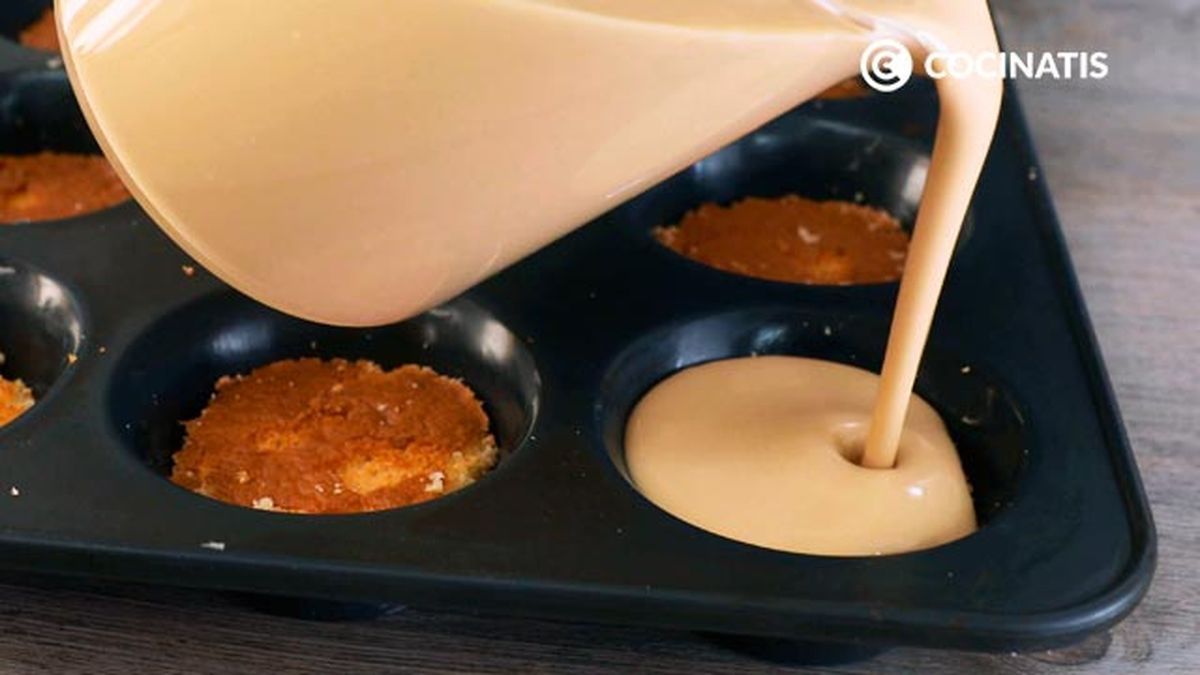 Receta de mini pasteles de queso y Baileys  paso 4