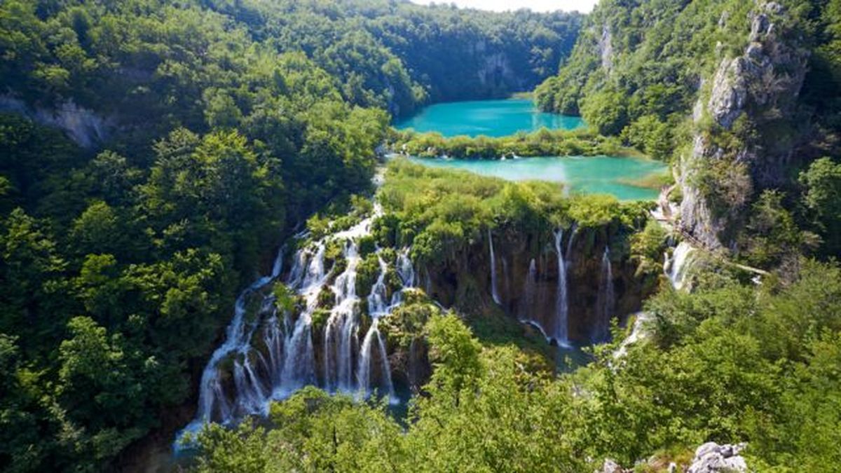 lagos de plitvice parquenatural europa