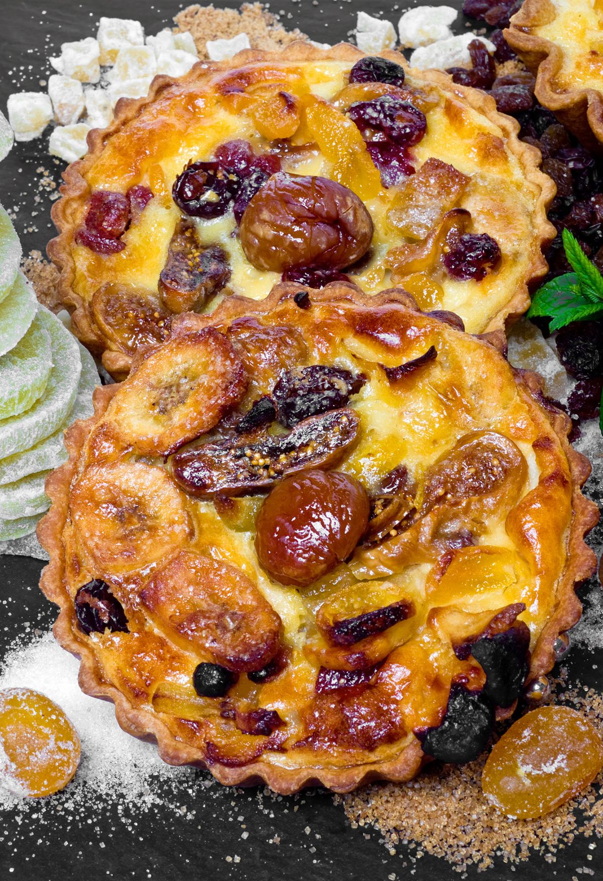 Quiche dulce y salada