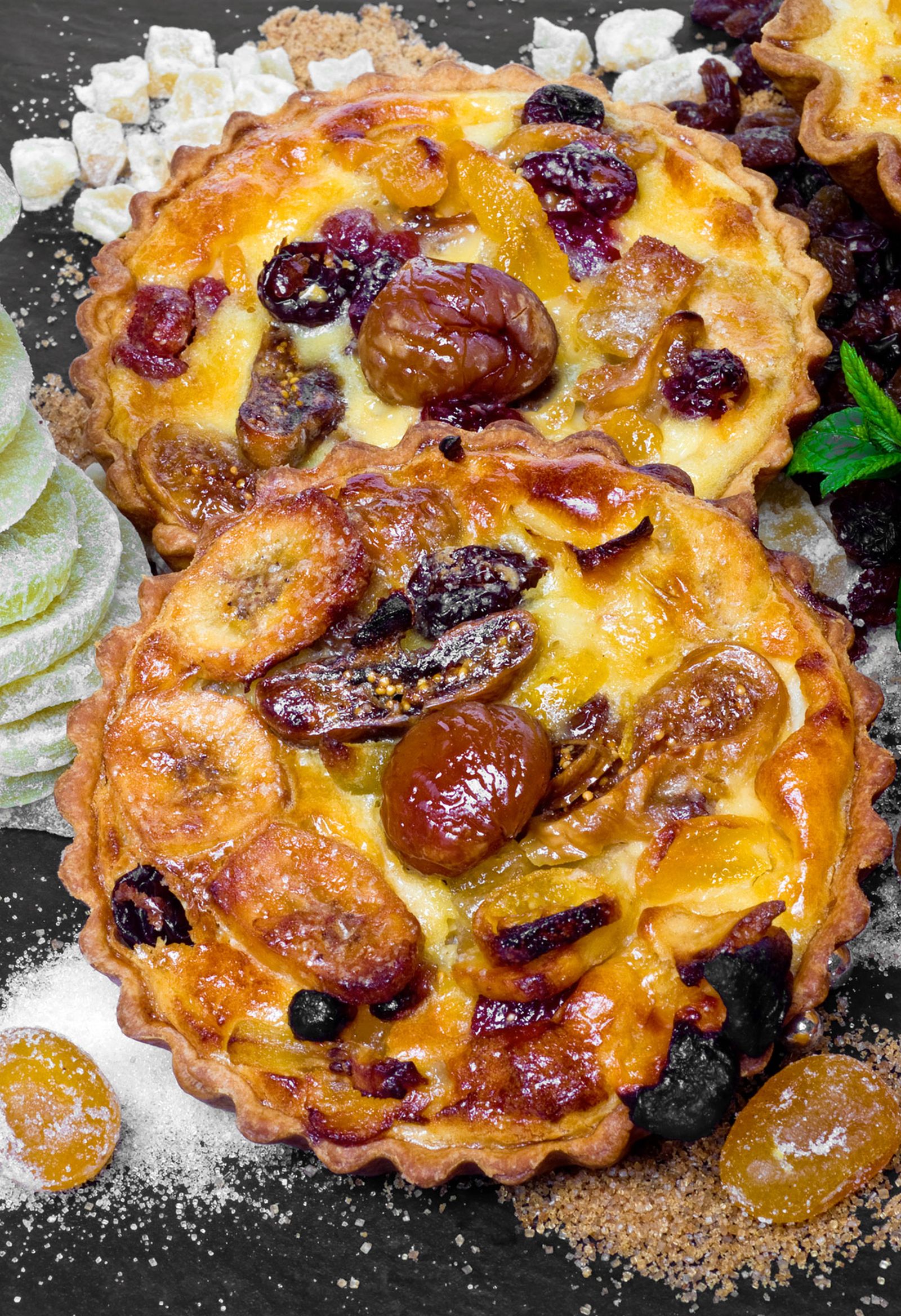 Quiche dulce y salada