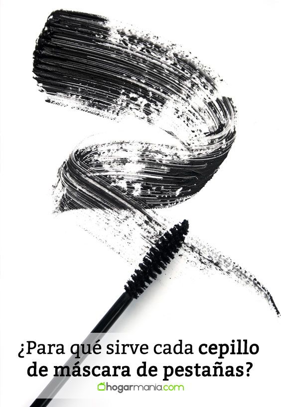 tipo brocha mascara pestañas v