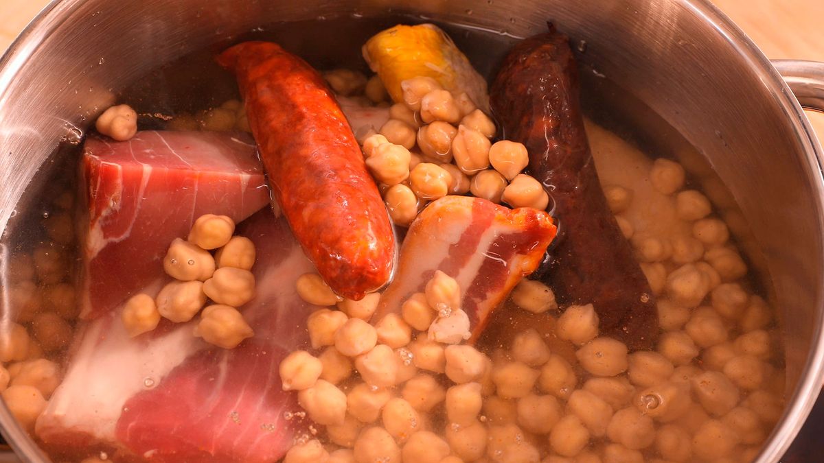 Cocido madrileño   Paso 2