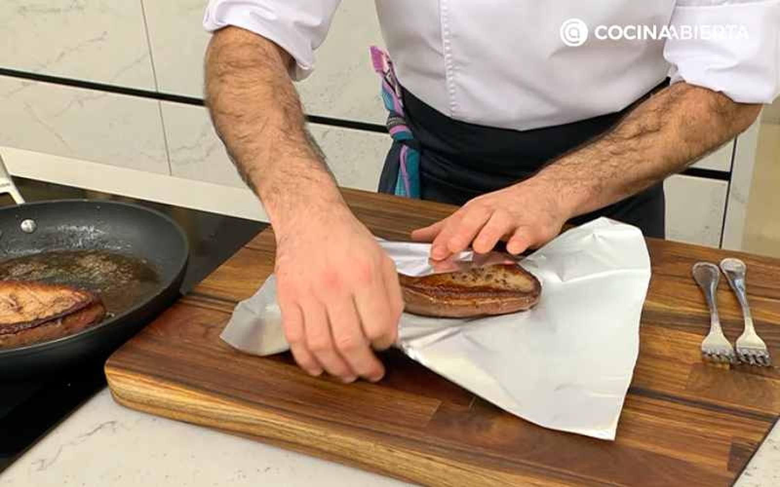 Envuelve el magret de pato