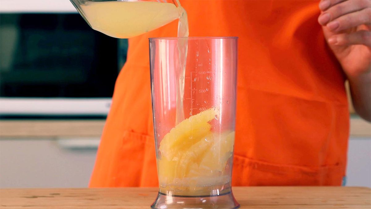 Receta de tarta fría de piña (sin horno)   paso 1