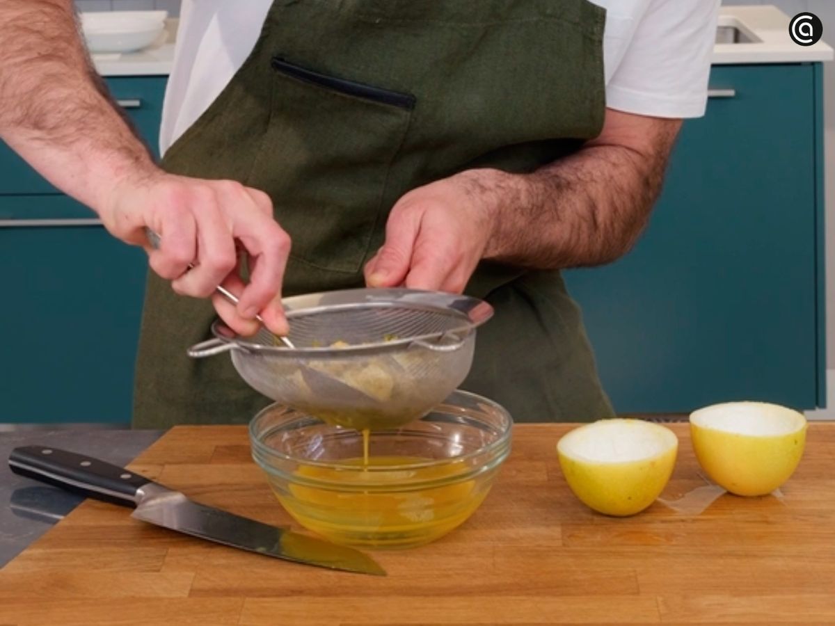 Salsa de maracuyá - paso 3