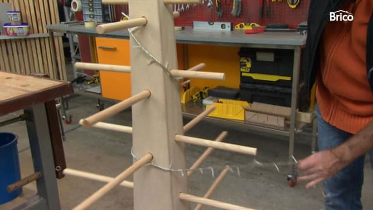 Bricomania 767 arbol de navidad de madera paso10