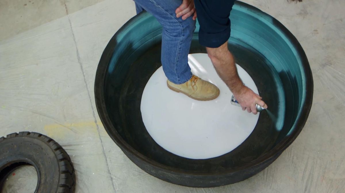 Cómo hacer una fuente macetero para el jardín paso 5