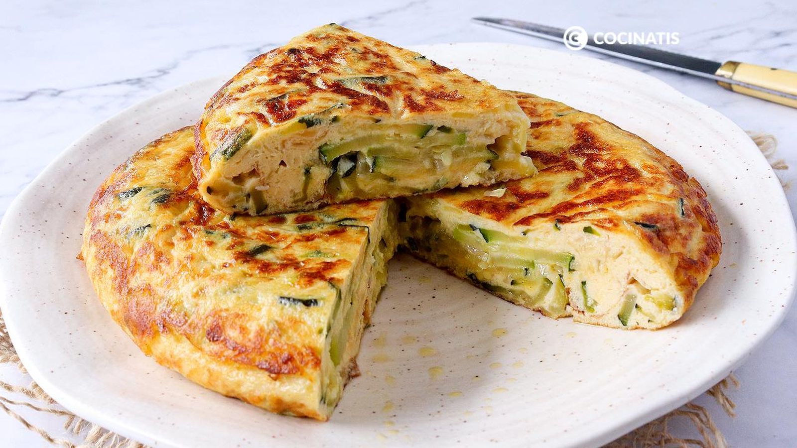 Tortilla de calabacín