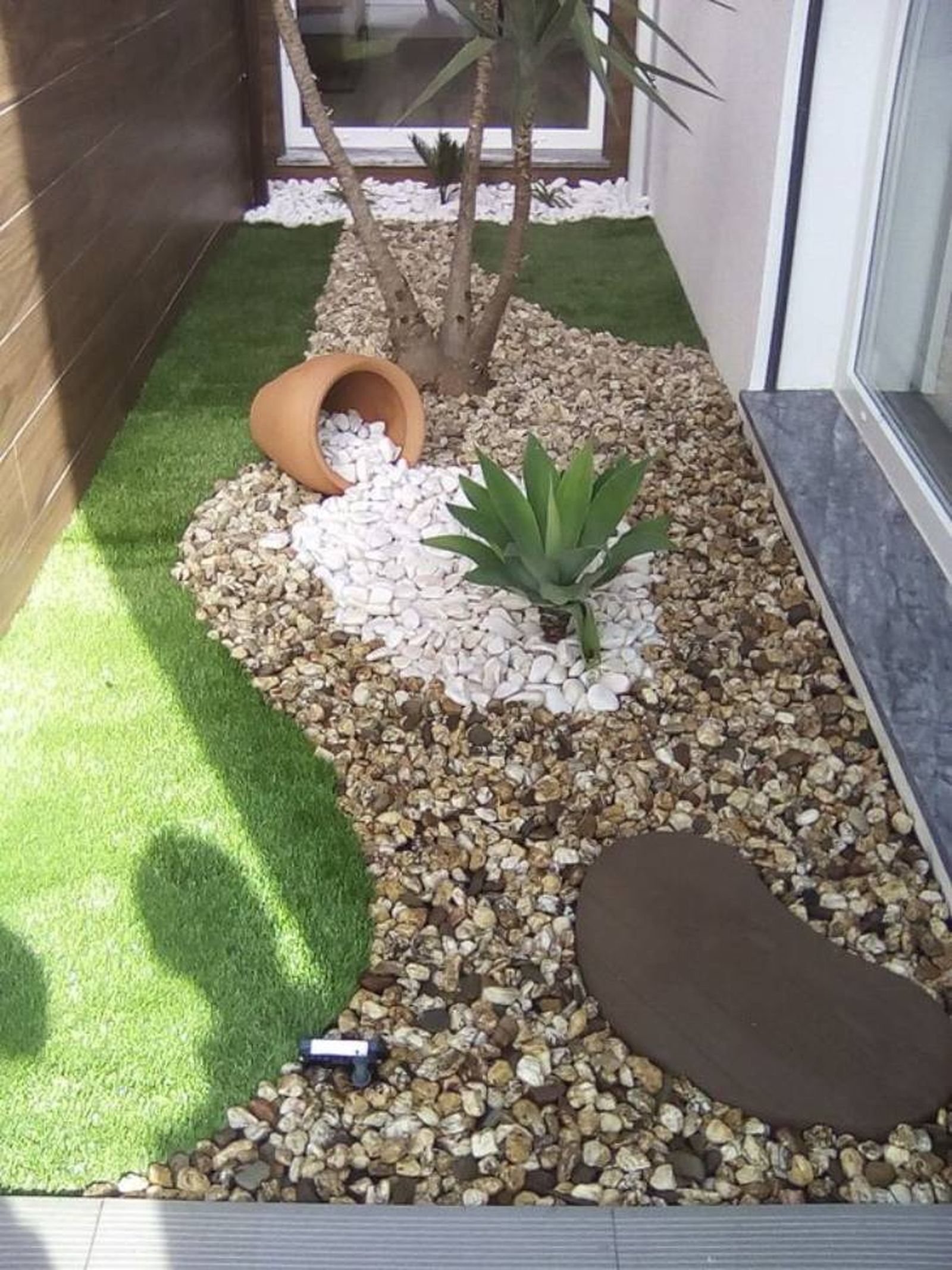 jardin cesped artificial camino pinterest eurocesped