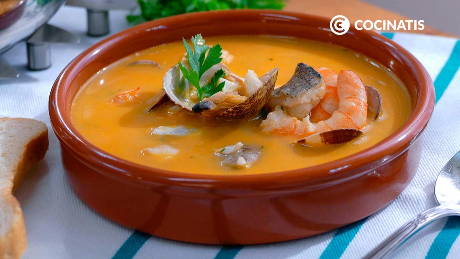 Receta sopa de pescado  principal