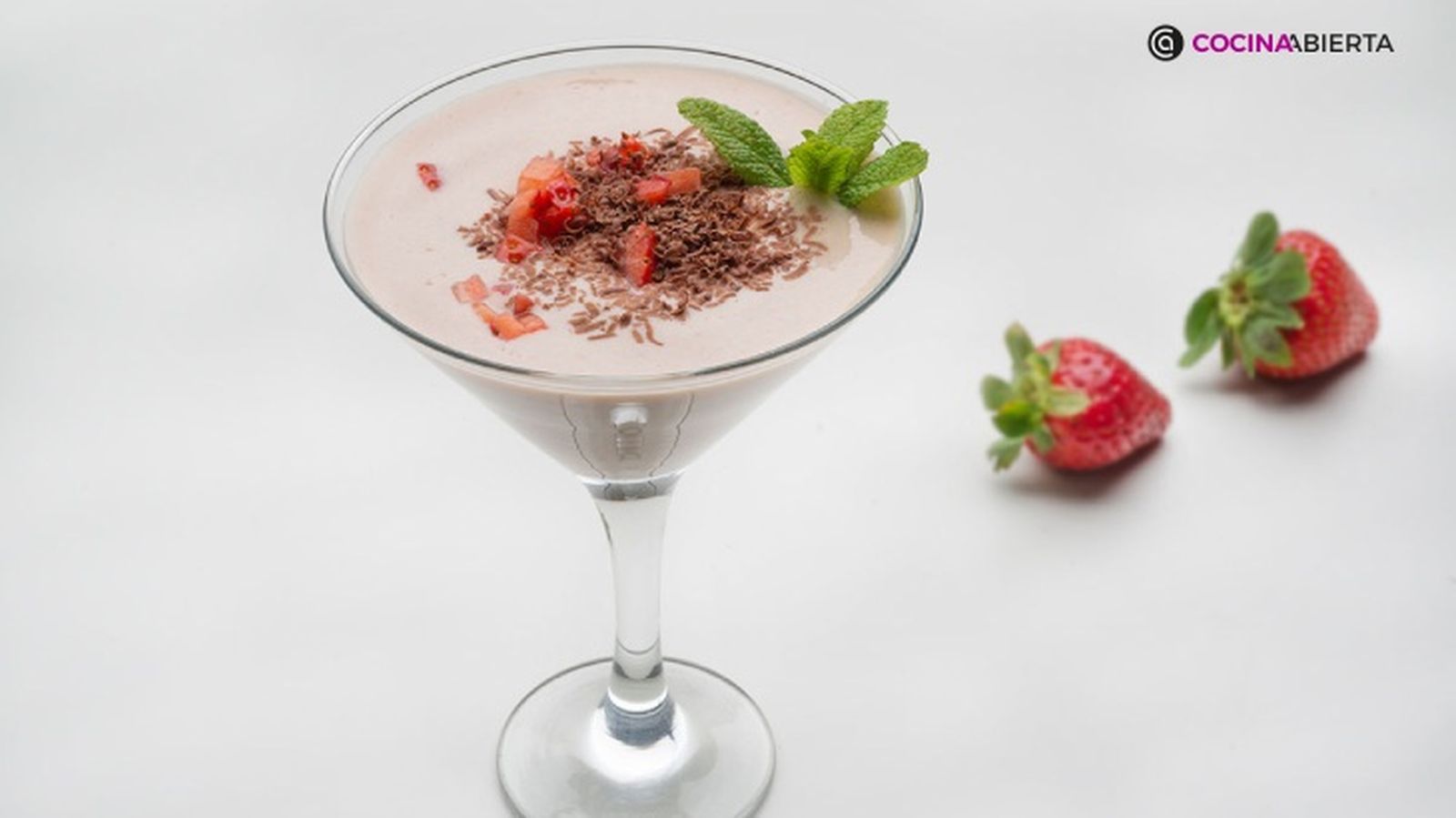 Natillas de fresas
