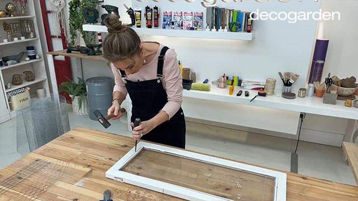 como hacer un joyero de pared paso 1