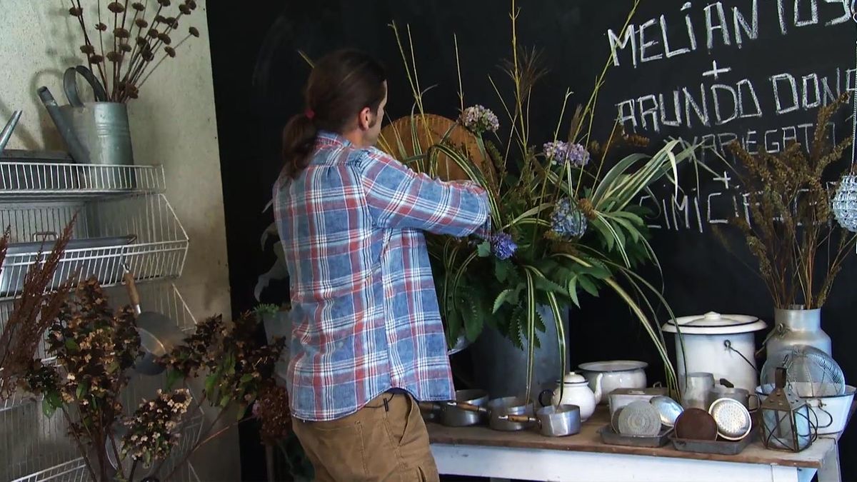 deko_jardin_598_arreglo floral de invierno en tonos crema verde y azul xl