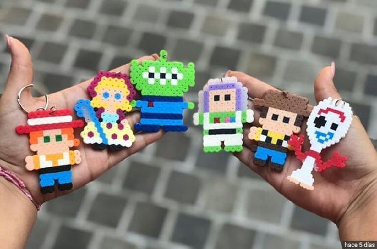 manualidades hama beads toy story