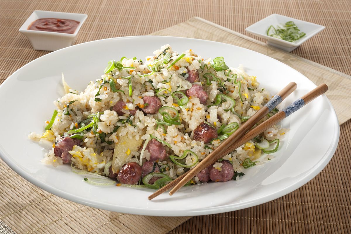 CABI0055 Kevin Arroz frito con salchicha china xl