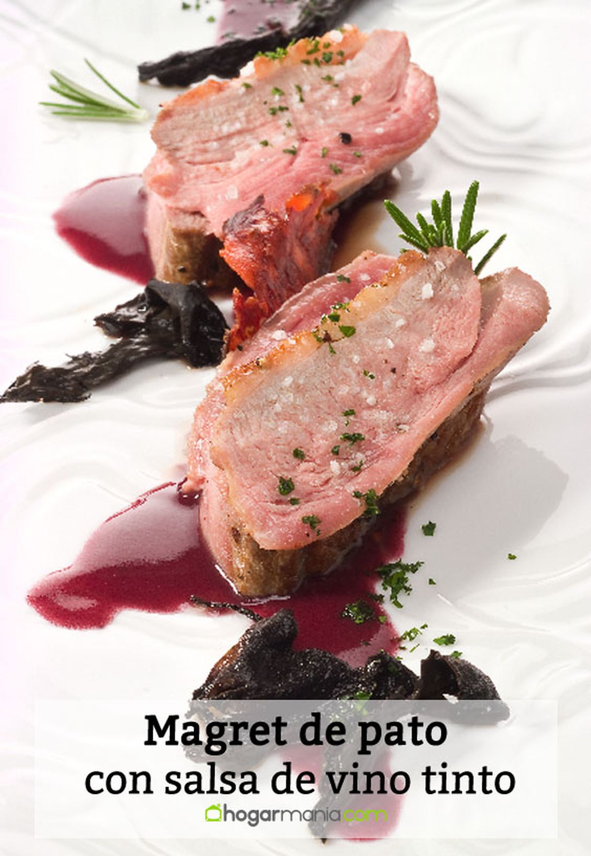 magret pato salsa vino pin