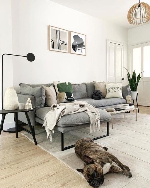 3 salon gris industrial pinterest made