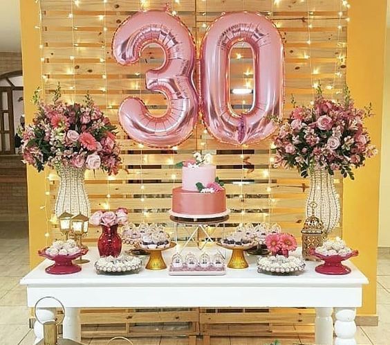 mesa aperitivos cumpleaños mujer Pinterest Decoración para fiesta