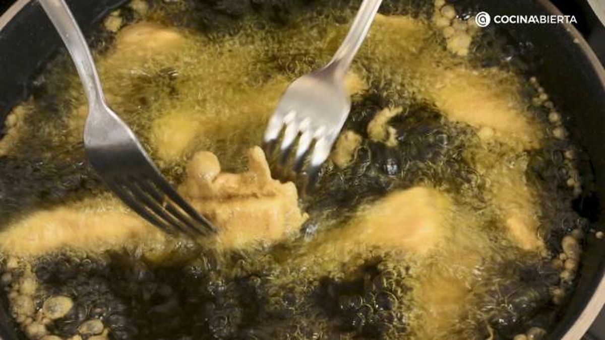 Marcilla pollo frito tempura cafe paso fritura