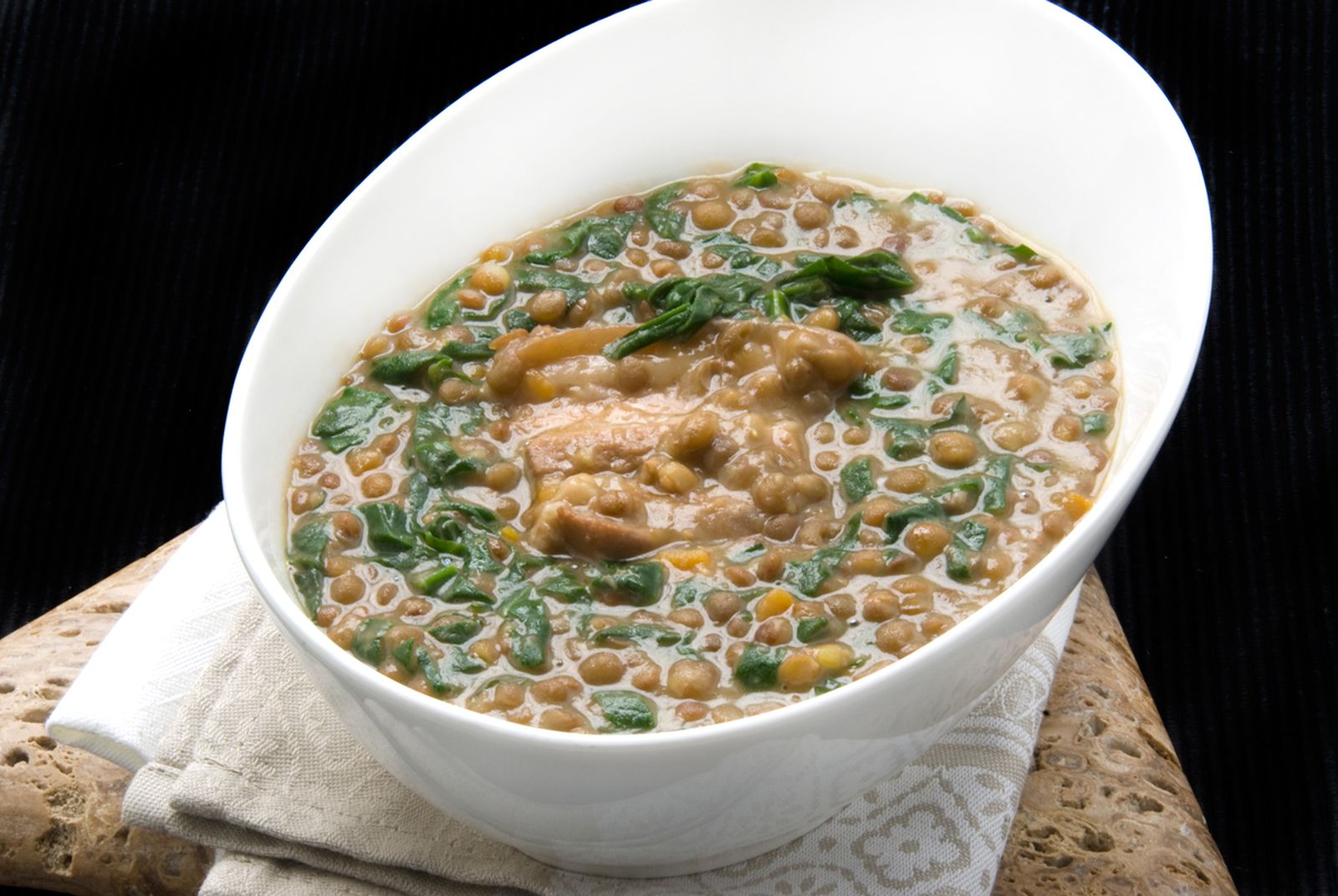 298B   Lentejas con espinacas xl