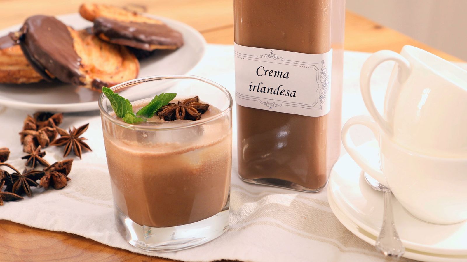 Crema irlandesa casera