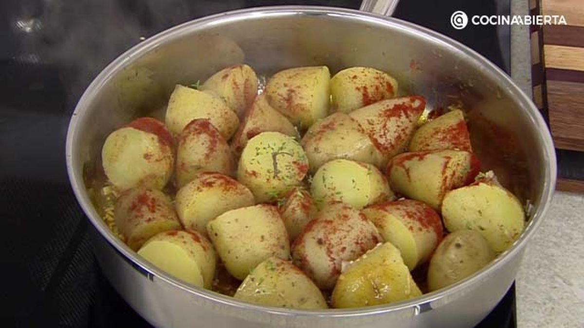 KARL6871 bacalao con fritata y patatas paso 3