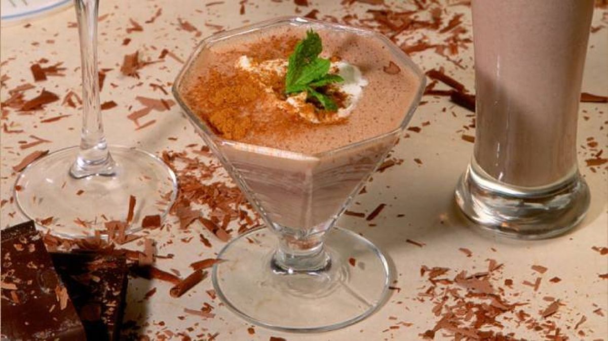 Batido casero de chocolate, una receta muy fácil