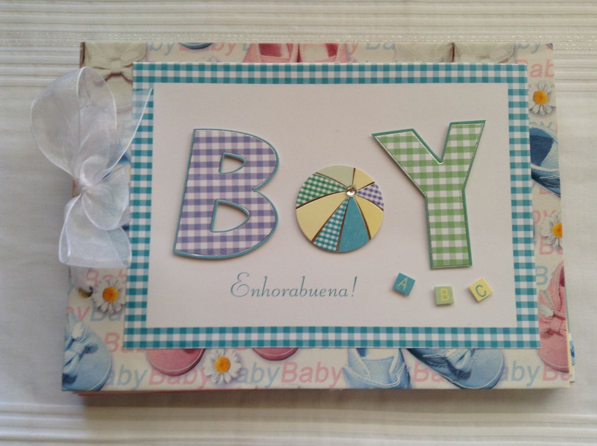 album de scrapbooking para bebçe