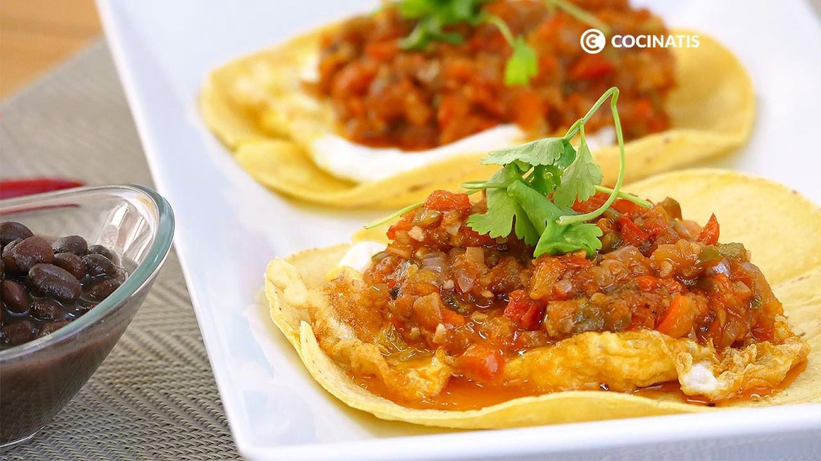 Receta de huevos rancheros