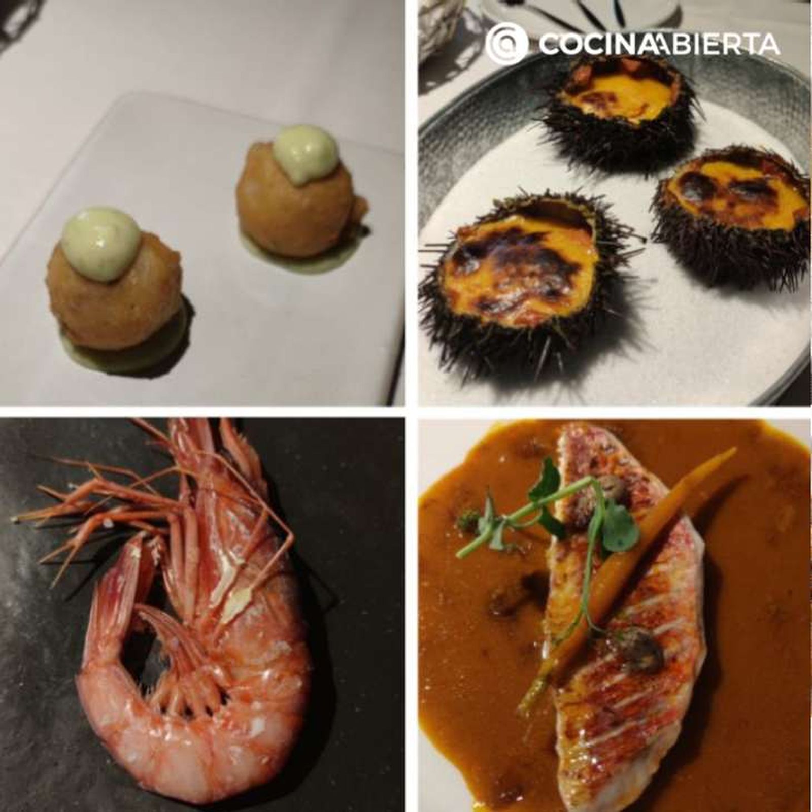 Algunos de los platos que comimos en Nou Manolin
