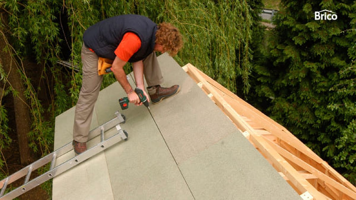 bricomania 336 colocacion panel sandwich paso 5