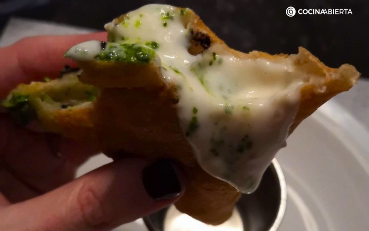 La versión de la clásica pizza frita de Franco Pepe