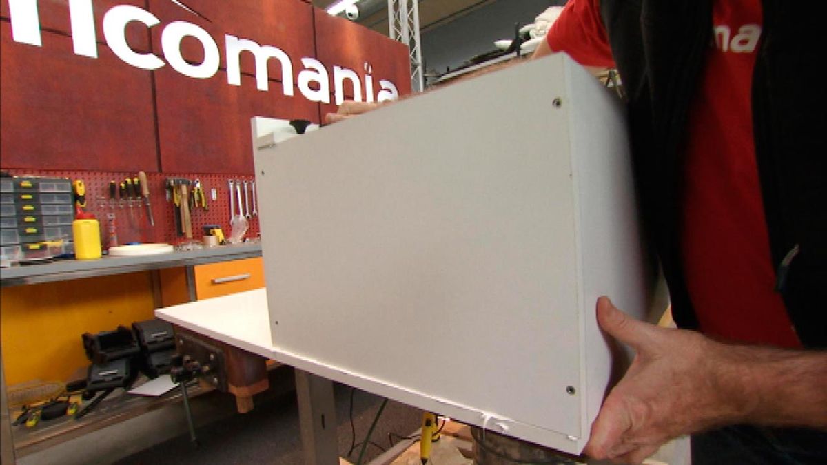 Cómo hacer una cocina de juguete paso 13