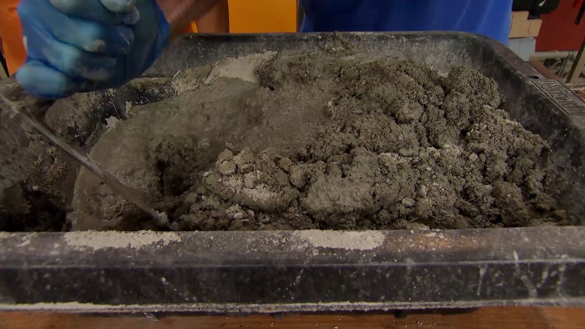 Jardinera de hormigón móvil paso 3