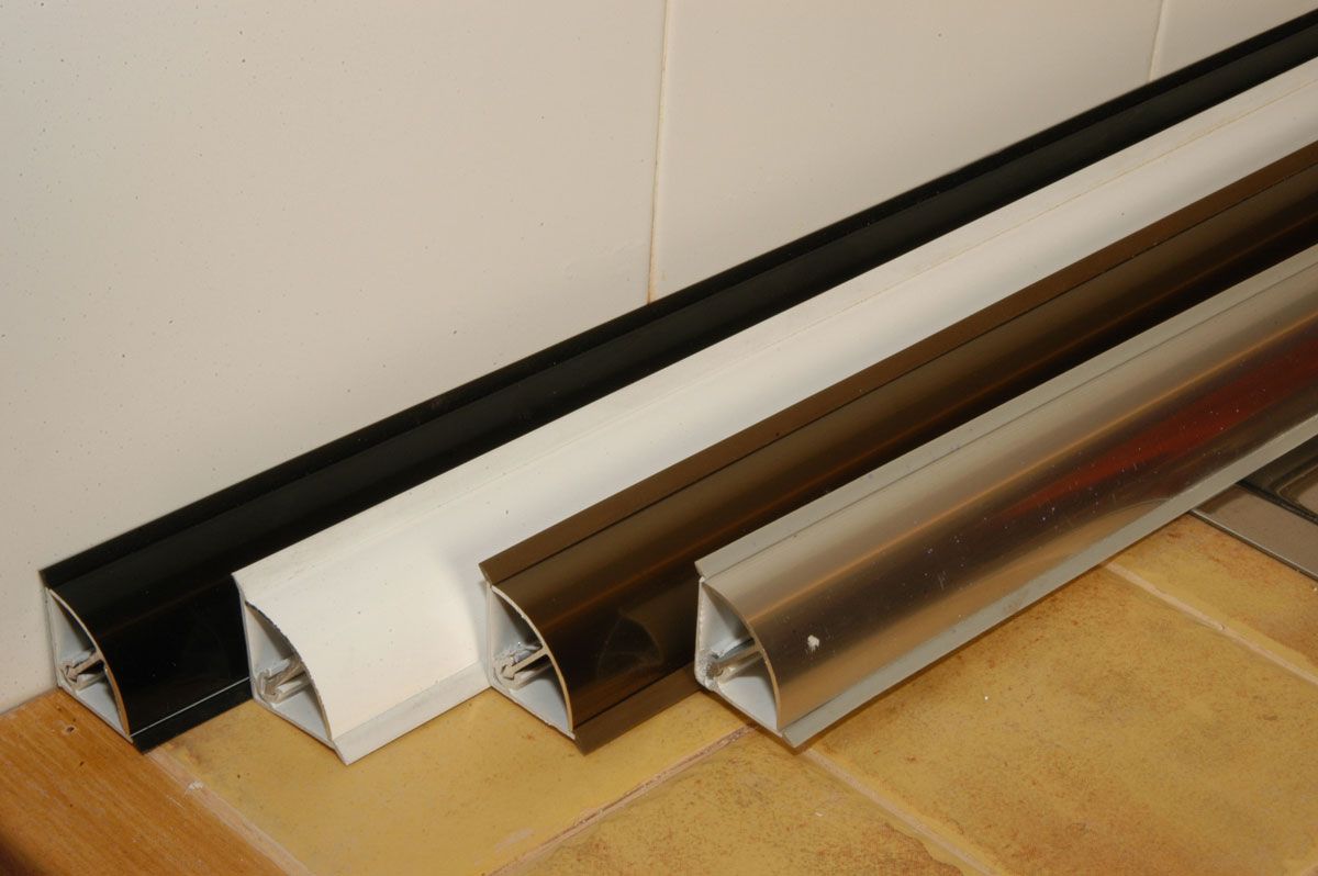 Colocación de copetes de cocina paso 1