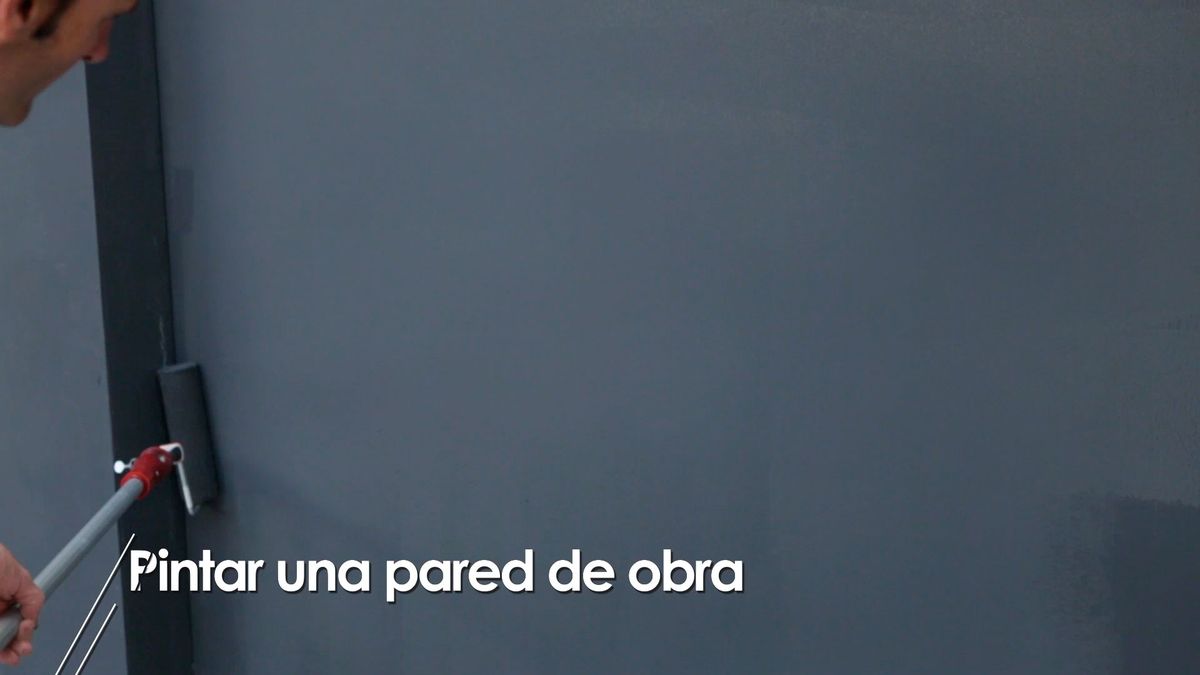 Cómo pintar una pared de obra