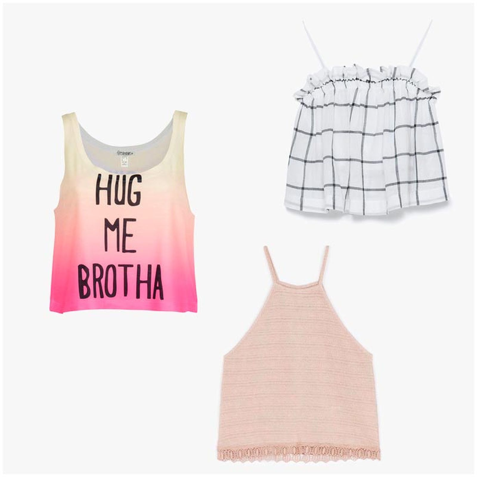 moda verano vestidos crop top