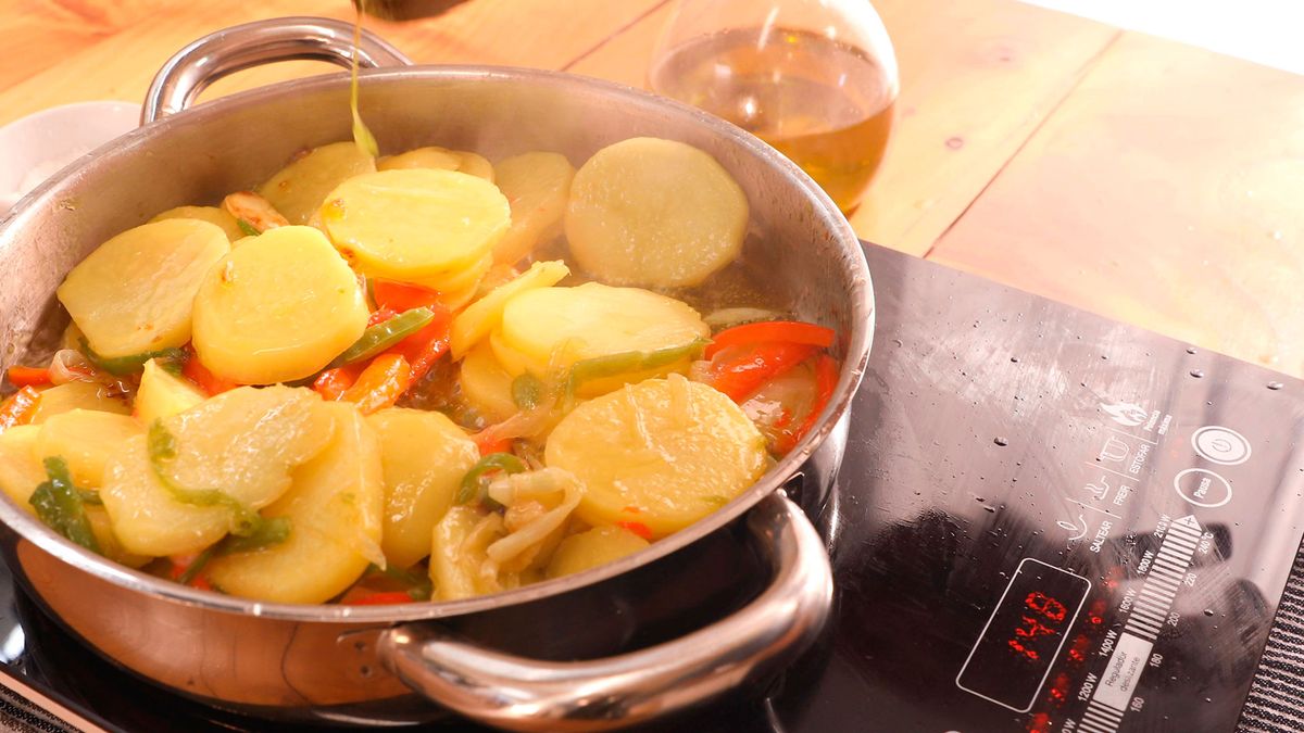 Patatas a lo pobre   Paso 4