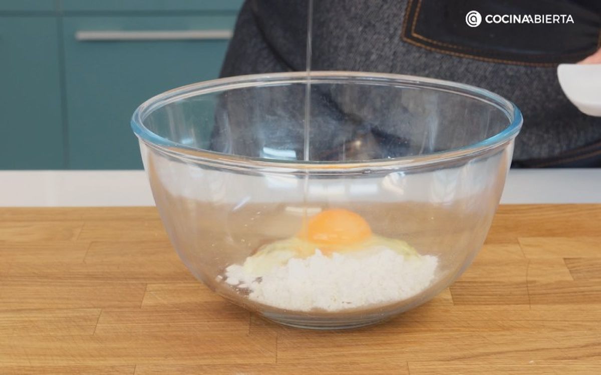 Tortitas de queso fresco - paso 1