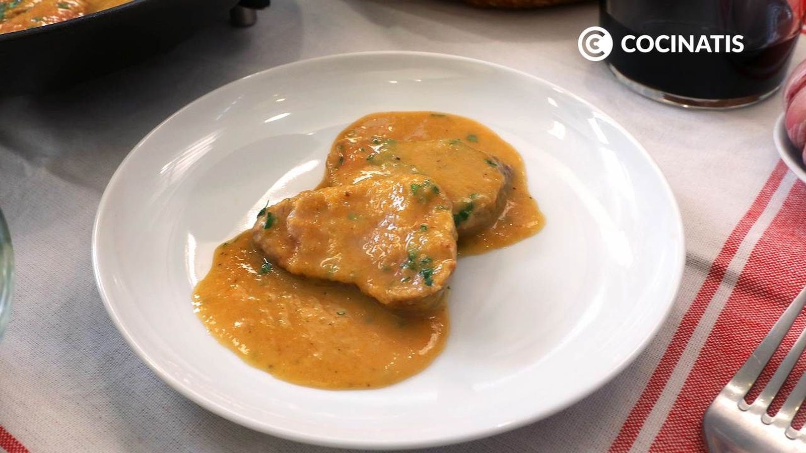 CTIS0982 receta solomillo en salsa