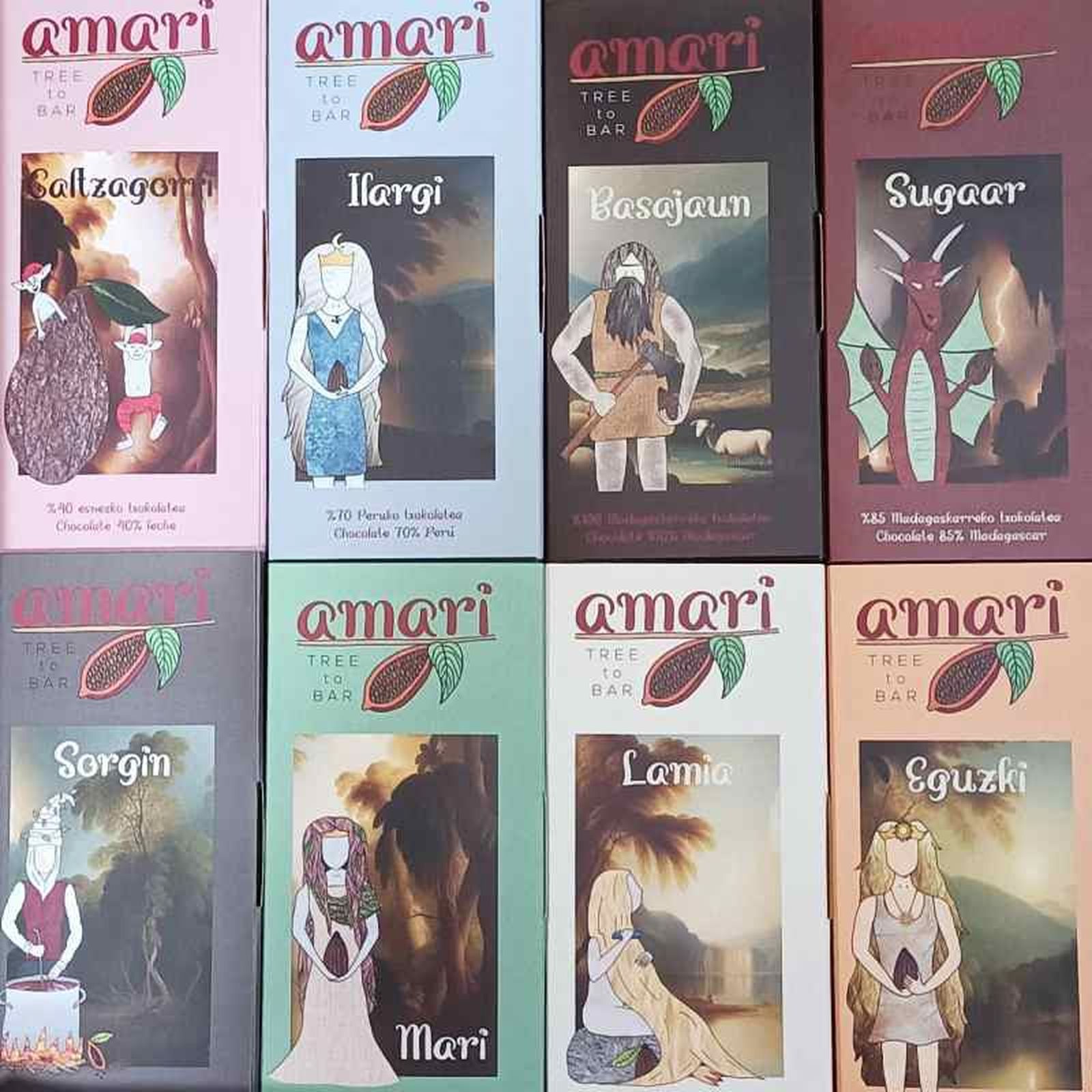 Las tabletas de chocolate tree to bar se pueden encontrar en algunos puntos del País Vasco