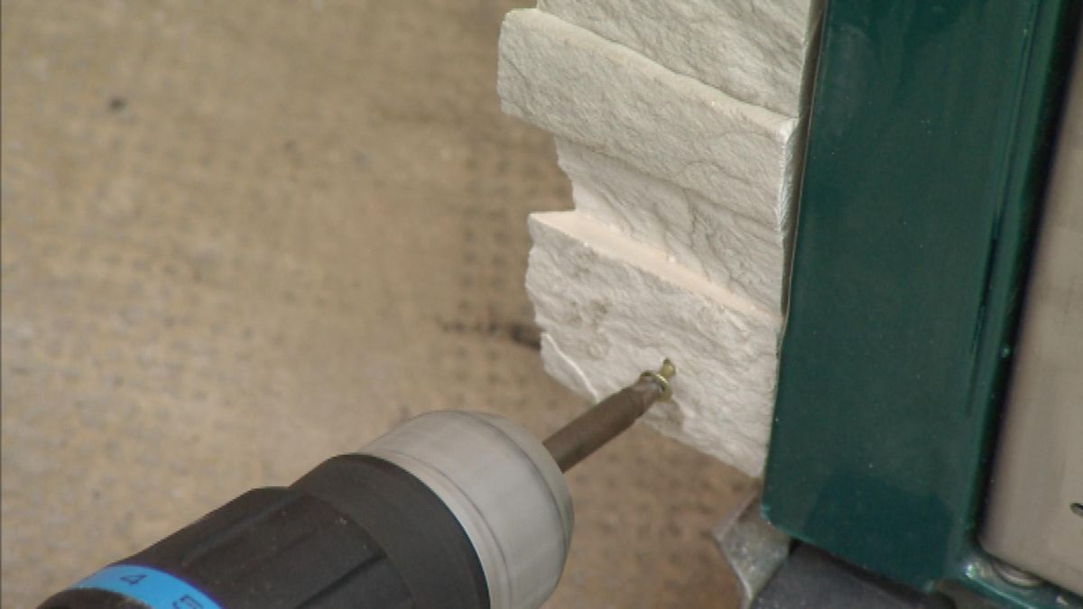 Revestir barbacoa paso 4