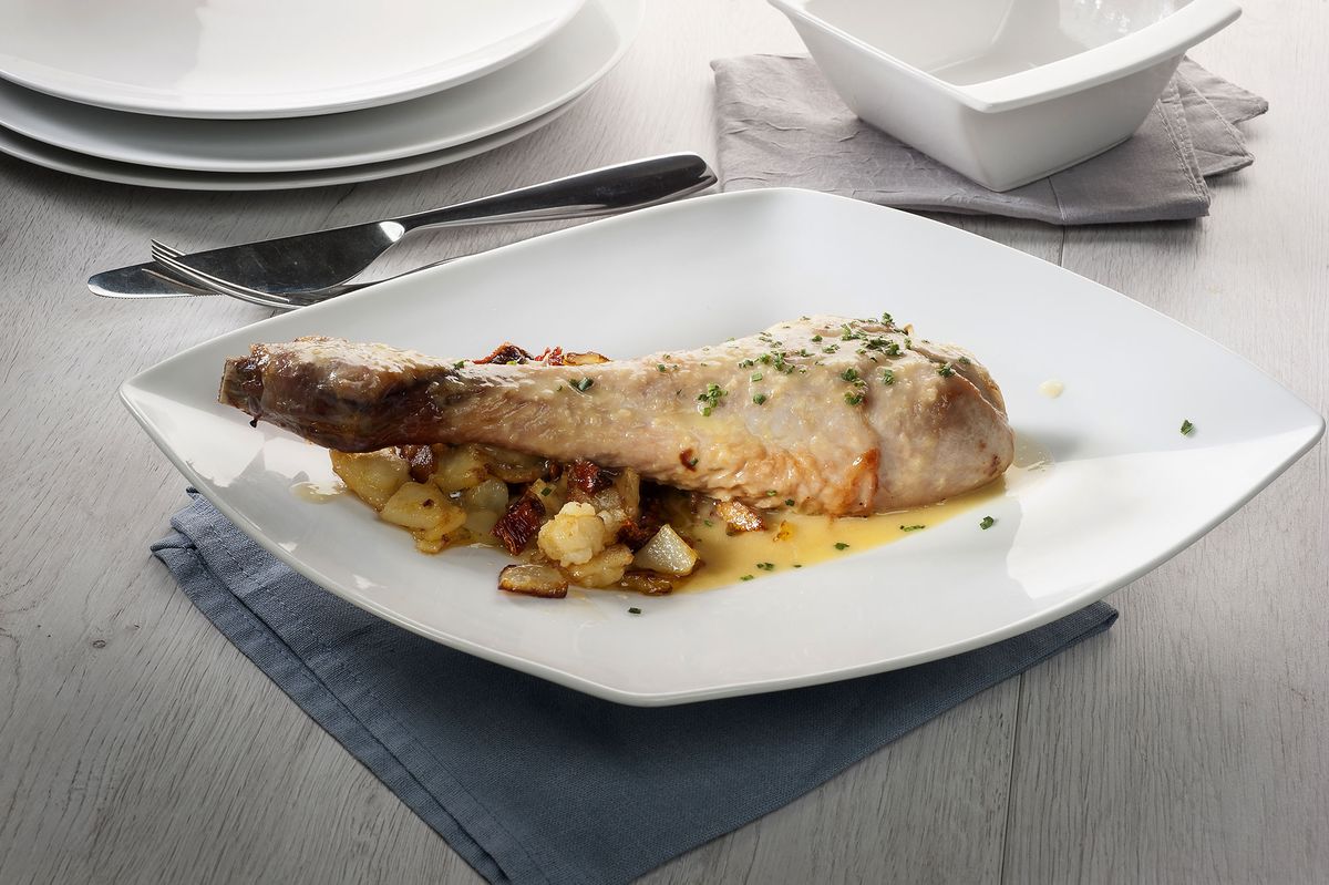 CABI0020 Amaia Muslo de pavo asado con salsa de naranja xl