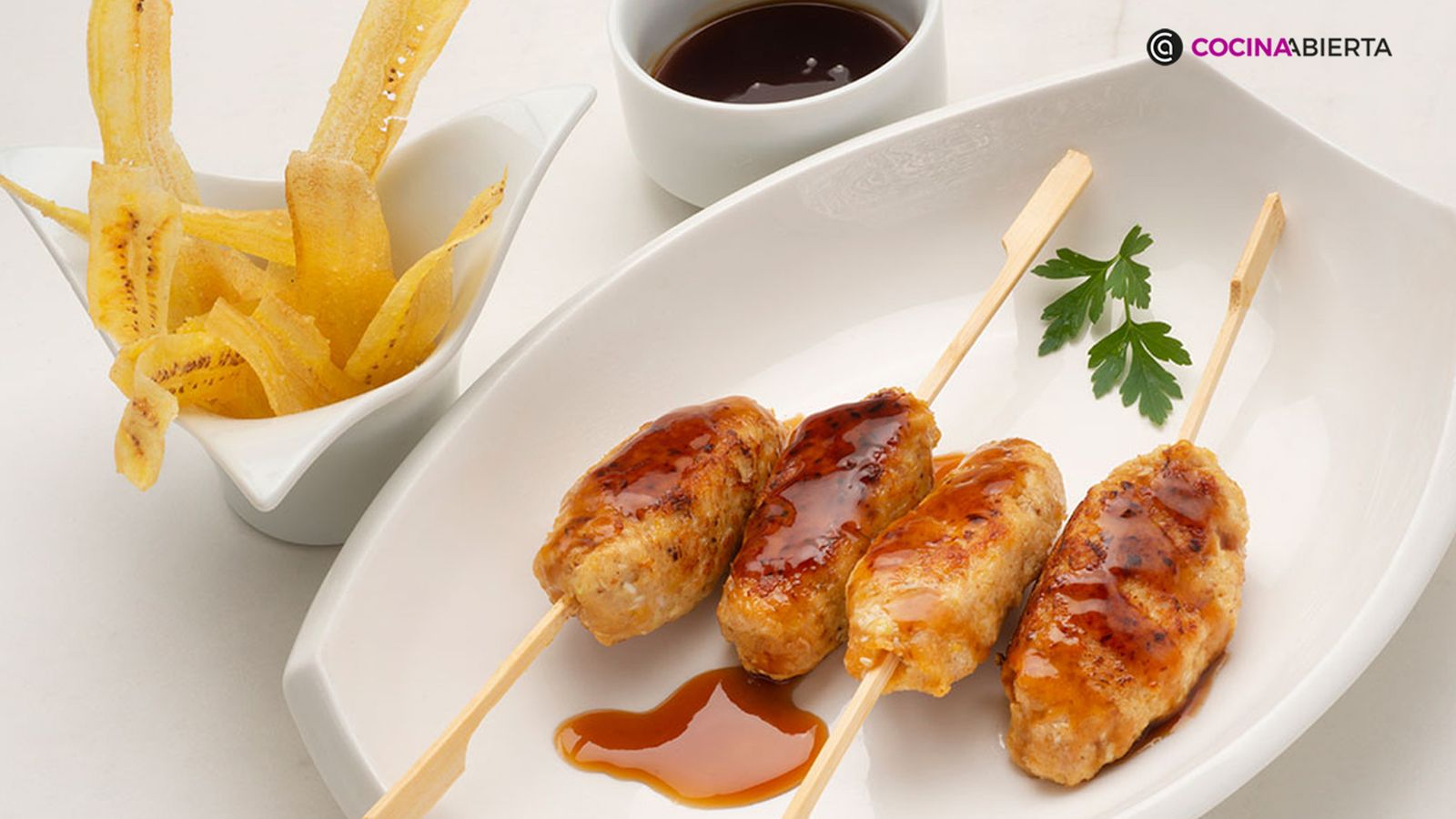 KARL6520 brochetas de pollo teriyaki xl