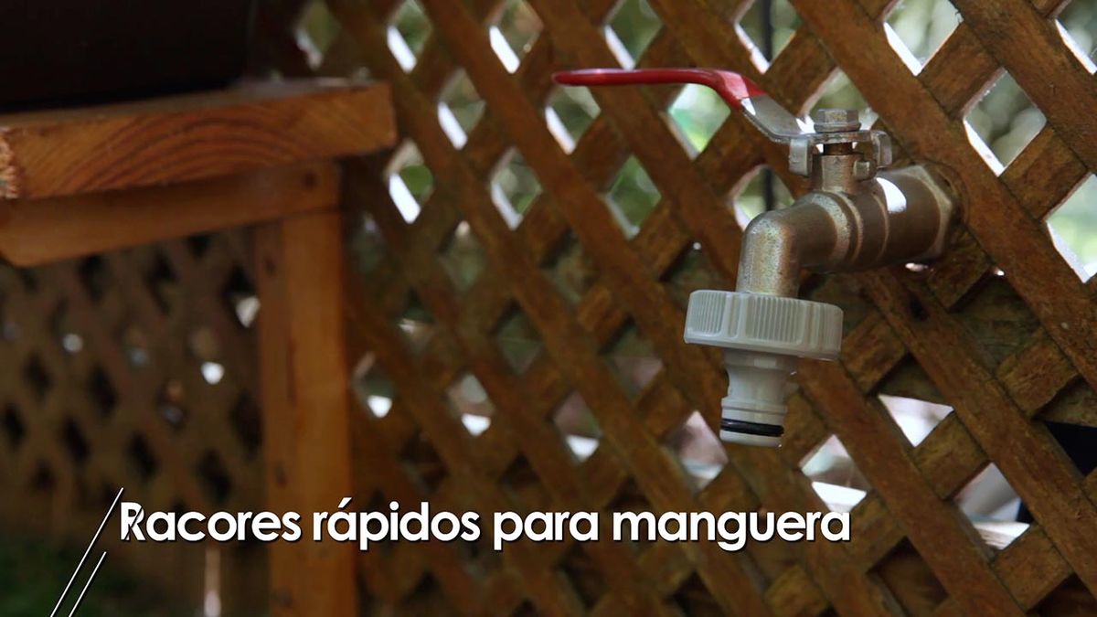 Rácores o conectores rápidos para manguera paso 2