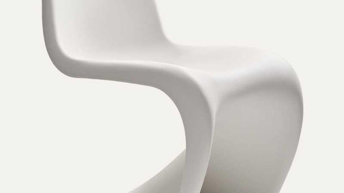 Sillas Panton blanca mate.