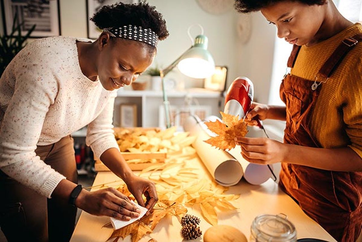 manualidades hojas otono 1