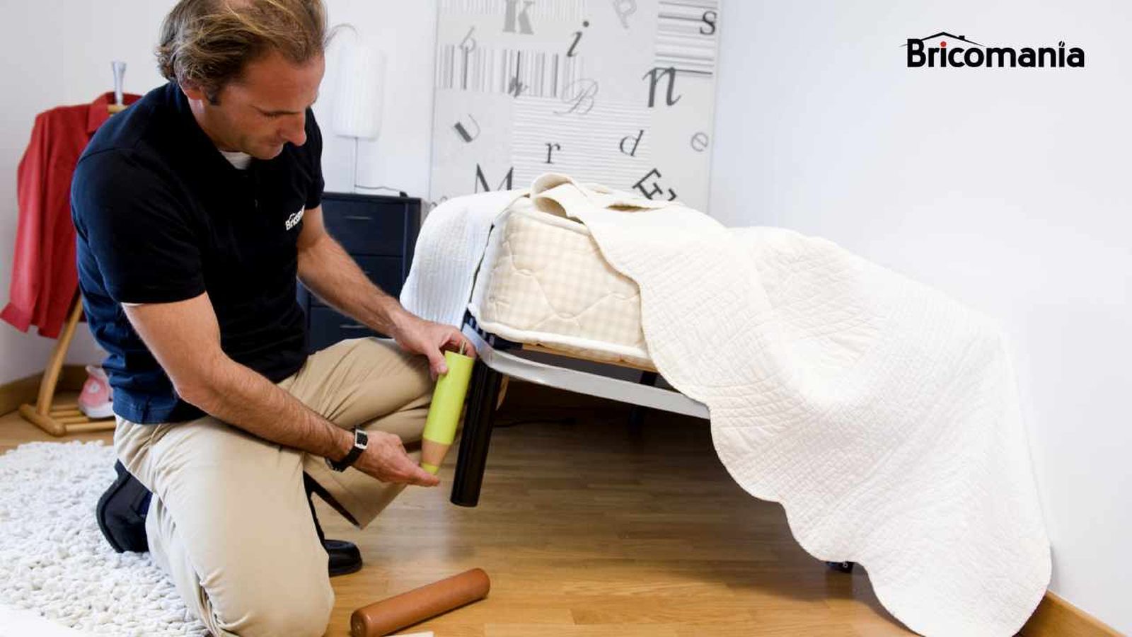 Cambio de patas de una cama