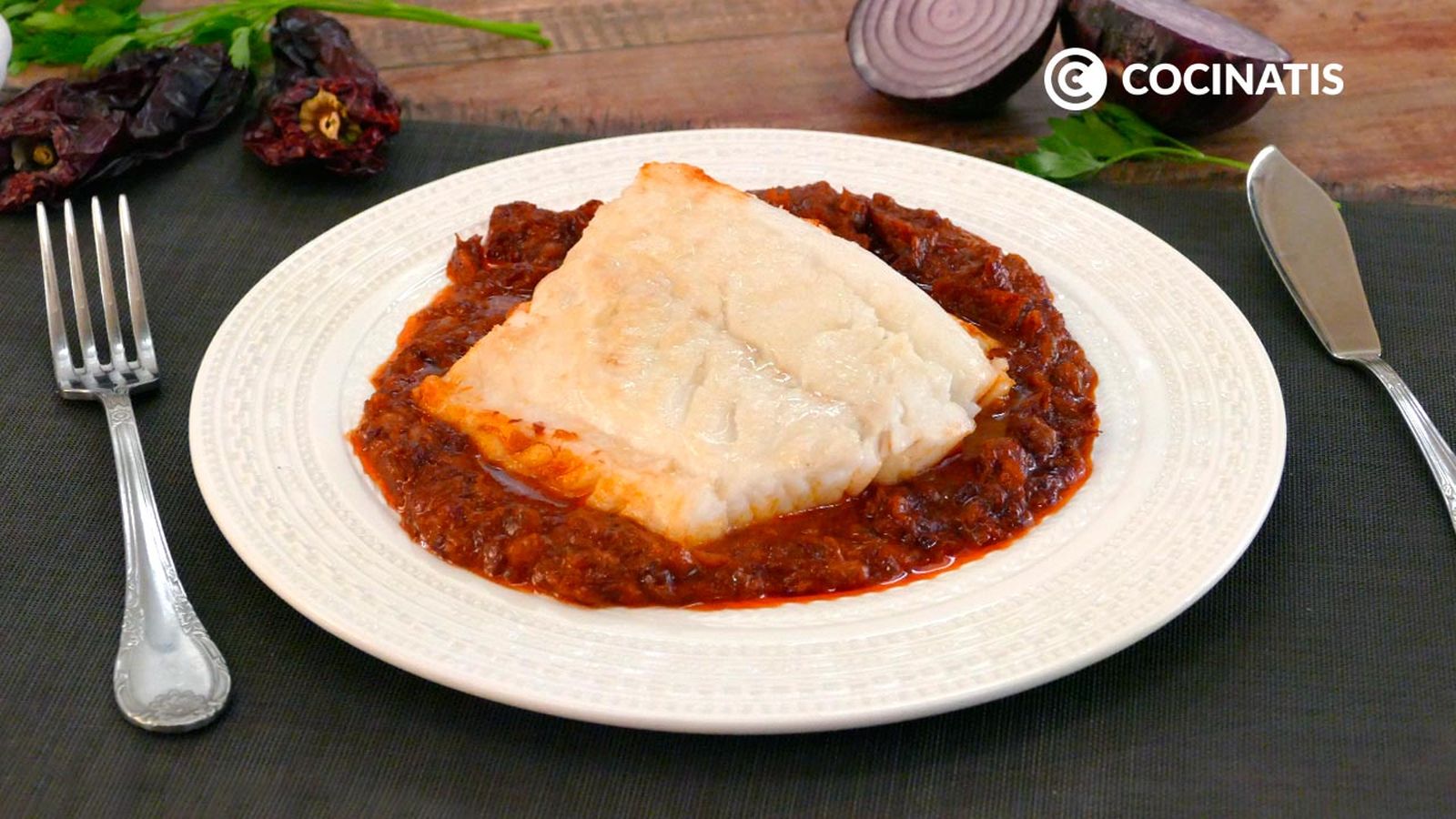 Receta de bacalao a la vizcaína