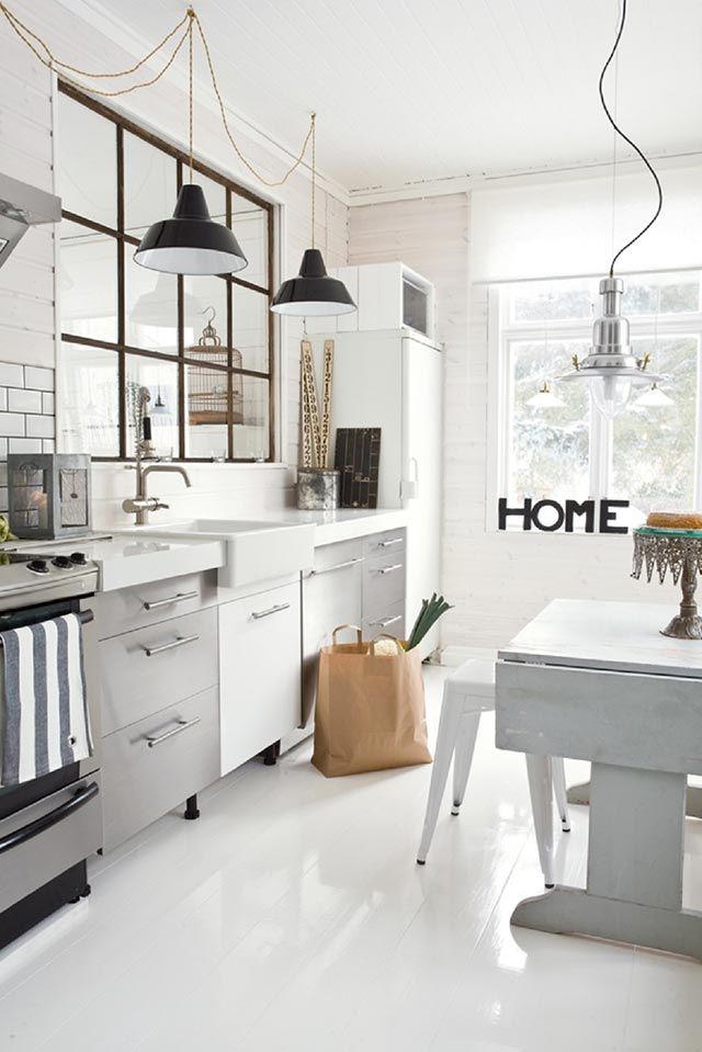 9 Cocinas modernas de color blanco para inspirarte 9